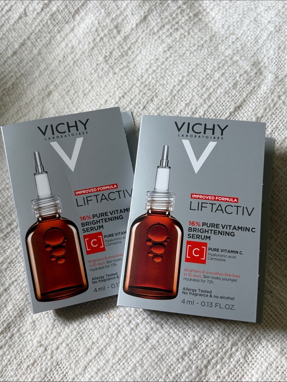 ⭐️ 5 for $20 - 2 Vichy Lifactiv 16% Pure Vitamin C Serum Samples .13oz each